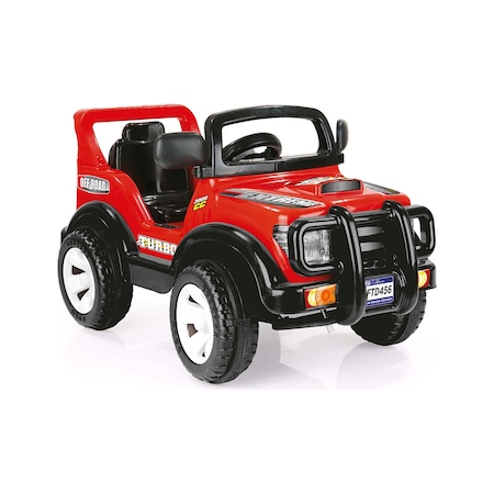 Baby Toys Off Road Akülü Araba Kırmızı 6 VoltKırmızı