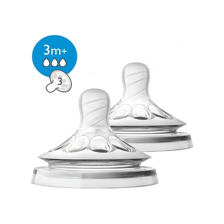 Philips Avent +3 Ay Natural Biberon Emziği 2'li