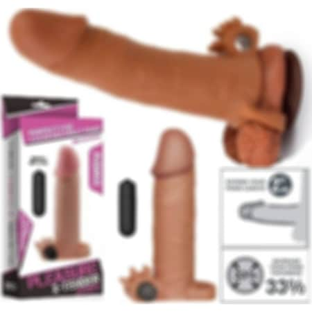 Hızlı Express Lovetoy 5 Cm Dolgulu Realistik Uzatmalı Penis Kılıfı