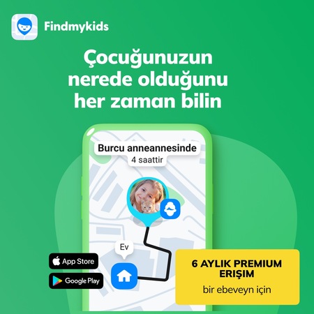 Find My Kids 6 Aylık Üyelik