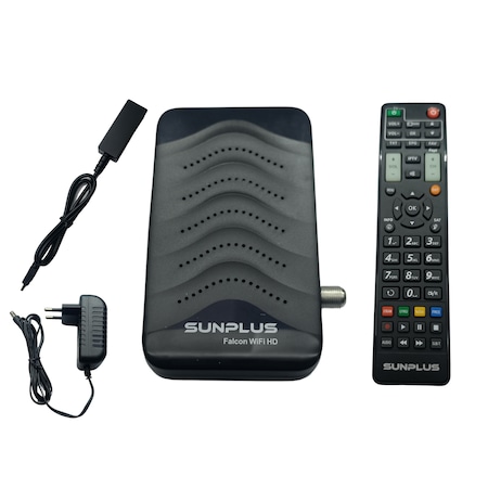 Sunplus Falcon Çanaklı - Çanaksız Wi-Fi Full HD Uydu Alıcı