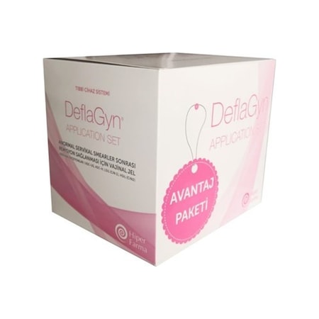 Deflagyn Application Vajinal Jel Set