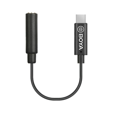 Boya By-k9 3.5mm Trrs / Usb Type-c Mikrofon Adaptörü