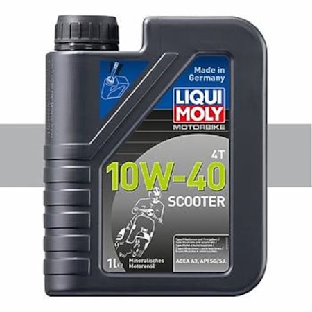 Liqui Moly 10W40 Basic Scooter 10W40 4t Mineral Scooter Motosikle