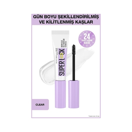 Maybelline New York Super Lock Brow Glue Kaş Sabitleyici Maskara