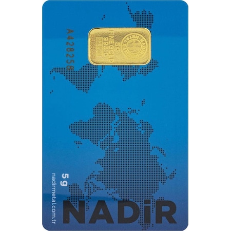 Nadir Gold 24 Ayar Gram Altın 5 G