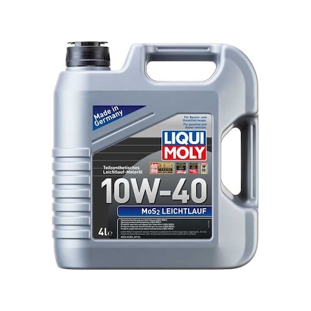 Liqui Moly Mos2 Leichtlauf 10W-40 Motor Yağı 4 L