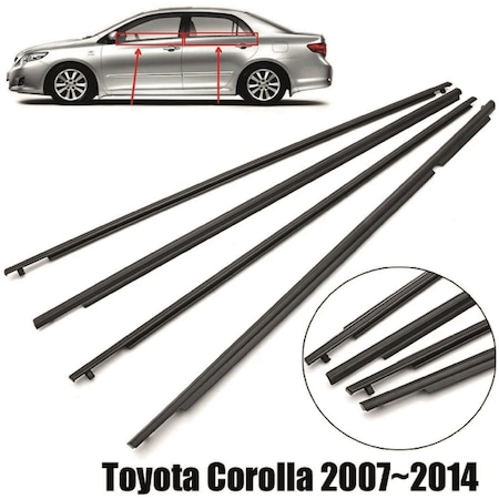 Toyota Corolla Dış Cam Fitil Sıyırıcı Su Sızdırmazlık Set 07-11