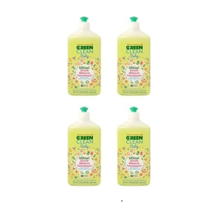 U Green Clean Green Clean Bitkisel Emzik Biberon Temizleyicisi 500Ml X 4 Adet U Green Türkiye