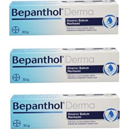 Bepanthol Derma Onarıcı Bakım Merhemi 3 x 30 G