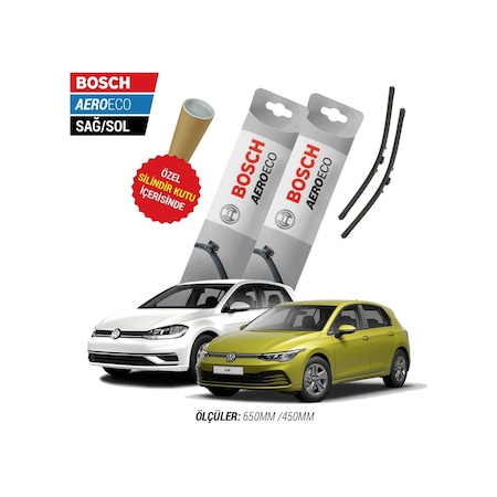 Vw Golf 7 / 7.5 / 8 Silecek 2012-2022 Bosch Aeroeco