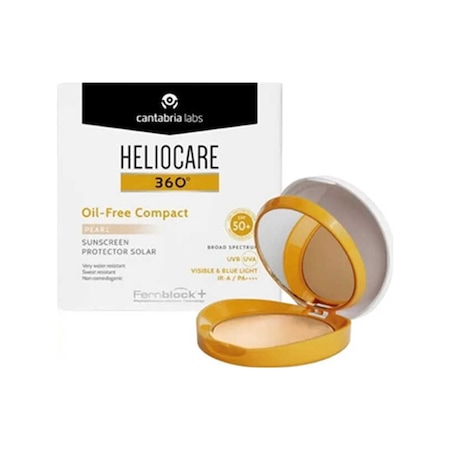 Heliocare 360 Oil-Free Compact Sunscreen SPF50+ Pearl 10 G