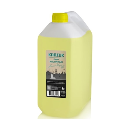 Kanzuk 80 Derece Limon Kolonyası Bidon 2 x 5 L