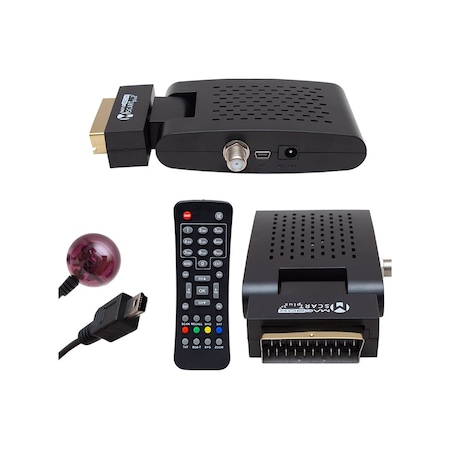 Magbox Scart Plus Tkgs'li Scart Girişli Mini SD Uydu Alıcısı