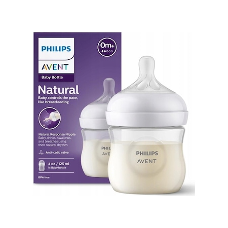 Philips Avent Scy900/01 Natural Response Pp Biberon 0 Ay+125 ML