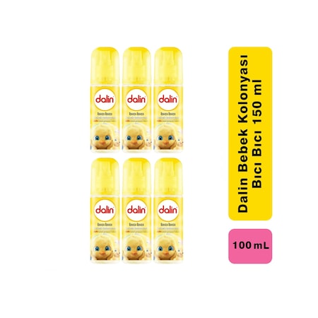 Dalin Bıcı Bıcı Kolonya 100 Ml 6 Adet