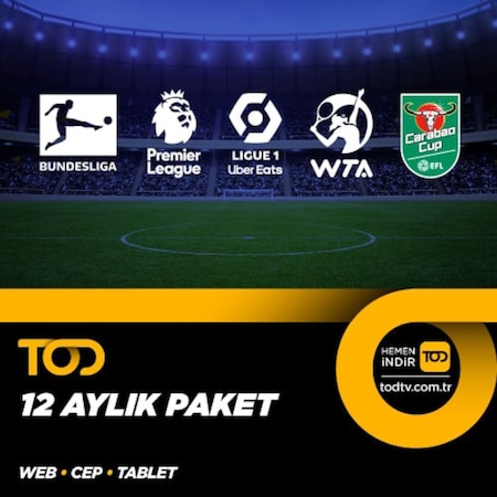 Tod 12 Aylık Spor Extra+ Paketi - (Web + Cep + Tablet) (550098162)