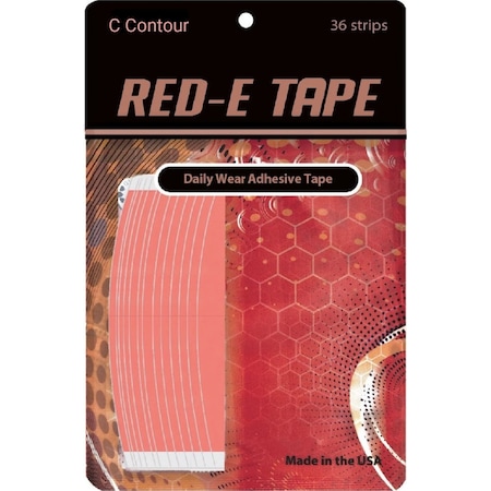 True Tape Red-E Tape Protez Saç Bandı Oval C Contour 1.90 x 7.5 CM