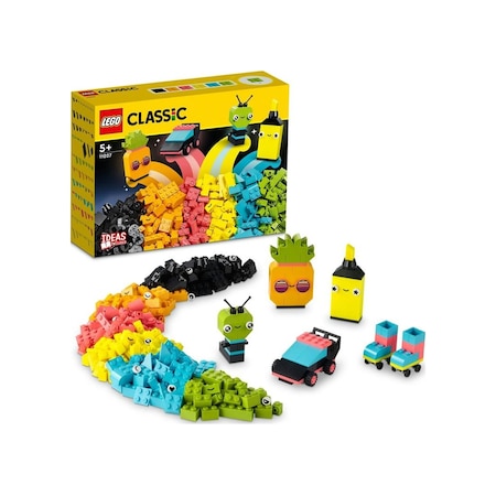 LEGO® Classic 11027 Yaratıcı Neon Eğlence 333 Parça