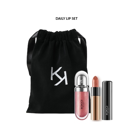 Kiko Daily Lip Velvet Pouch Set