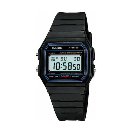 Casio F-91W-1DG Erkek Kol Saati