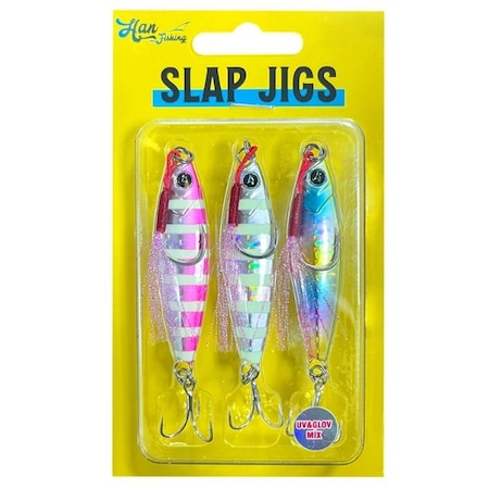 Hanfish Slap Jig 15 Gr Uv&glow Mix