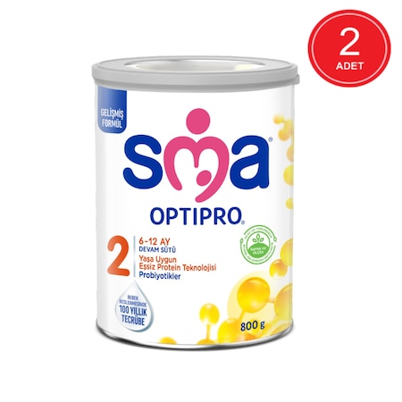 Sma 2 Optipro Probiyotik 6 - 12 Ay Devam Sütü 2 x 800 G