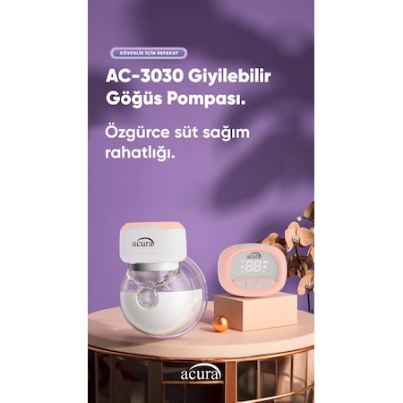 Acura Ac-3030 Giyilebilir Göğüs Pompası