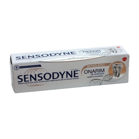 Sensodyne Whitening Diş Macunu Onarım Ve Koruma 75 ML