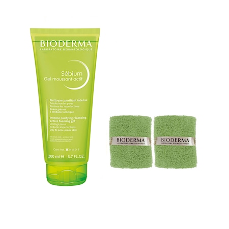 Bioderma Sebium Foaming Gel Active 200 ML + Bilek Havlusu