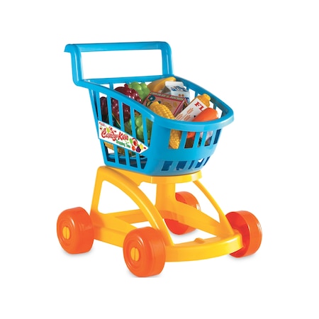 Fen Toys Candy & Ken Dolu Market Arabası Mavi 1369