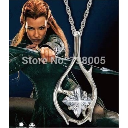Hobbit Tauriel Kolye Lord Of The Rings Kolyesi Gumus Kaplama Fiyatlari Ve Ozellikleri