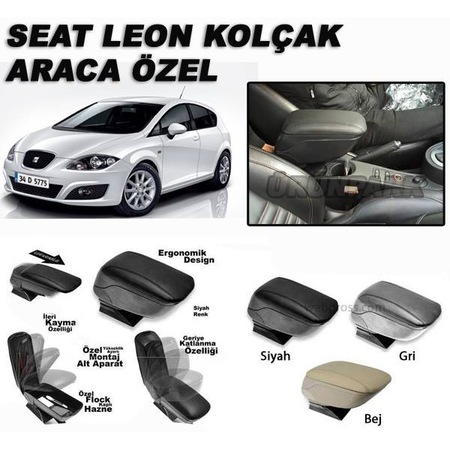 seat leon mk2 kasa kolcak kol dayama araca ozel fiyatlari ve ozellikleri