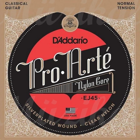 Klasik Gitar Teli - D'addario Ej45 - Set