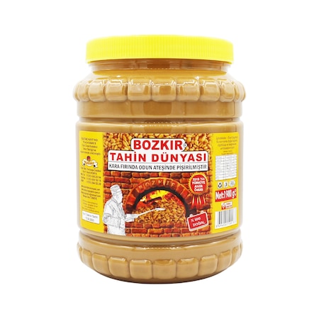 Bozkır Tahin Dünyası Odun Ateşinde Kepeksiz Bozkır Tahini 1900 G