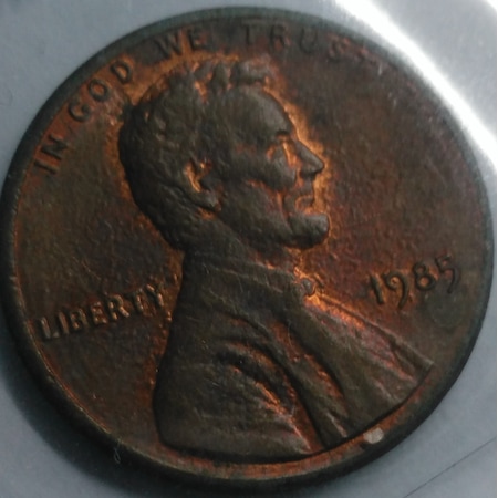 Amerika 1985 Yılı Tedavül 1 Lincoln Cent - Koleksiyonluk