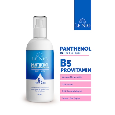 Le Nig Panthenol & B5 Provitamin Nemlendirici Vücut Losyonu 250 ML