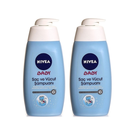 Nivea Baby Saç ve Vücut Şampuanı 2 x 500 ML