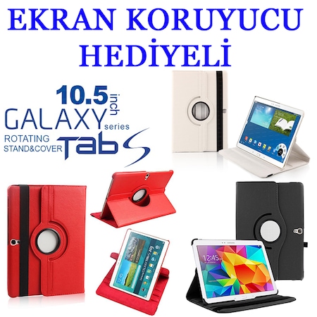 Samsung Galaxy Tab S 10 5 T800 T805 T807 360 Derece Donen Kilif Fiyatlari Ve Ozellikleri