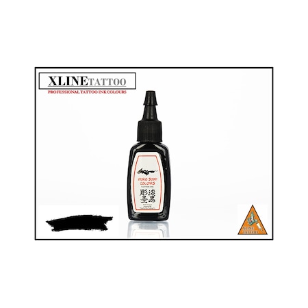 15Ml Kuro Sumi Tattoo Dövme Boyası Siyah