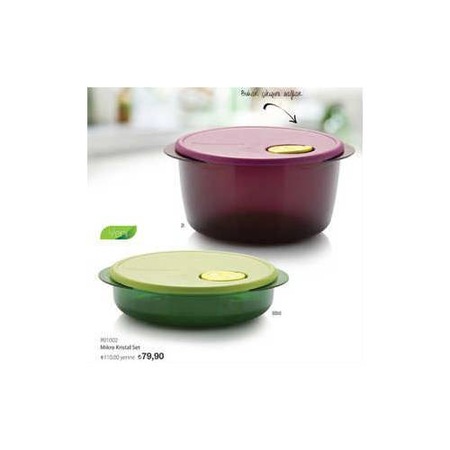 tupperware mikro kristal kaplar