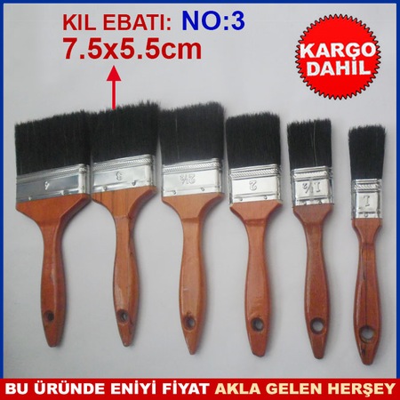 Kargodahil Safir Serisi Elmas 3 Numara Yagli Boya Fircasi Fiyatlari Ve Ozellikleri