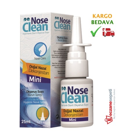 Nose Clean Mini Okyanus Suyu 25 Ml Skt 08 2020 Fiyatlari Ve Ozellikleri