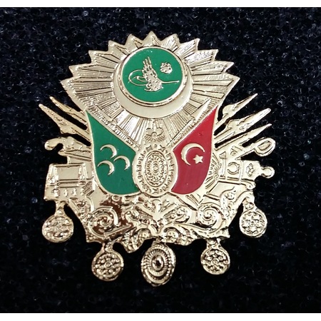 Osmanli Devlet Armasi Rozeti Kil Kesim 14 Ayar A Fiyatlari Ve Ozellikleri