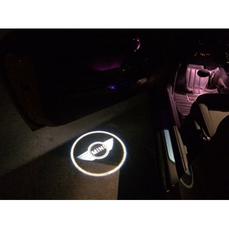 kapi alti isik logo mini cooper