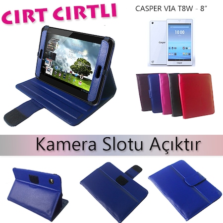 Dama Stile Casper Via T8w 8 Inc Standli Kilif Tablet Kilifi Fiyatlari Ve Ozellikleri