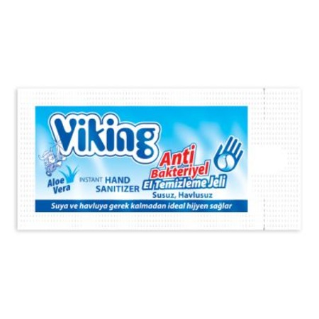 Viking Antibakteriyel El Temizleme Jeli Sachet 1 5 Ml 1500 Adet Fiyatlari Ve Ozellikleri