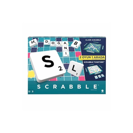 Mattel Games Scrabble İkisi Bir Arada Türkçe HXV98