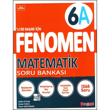 Fenomen 6. Sınıf Matematik Soru Bankası (A)