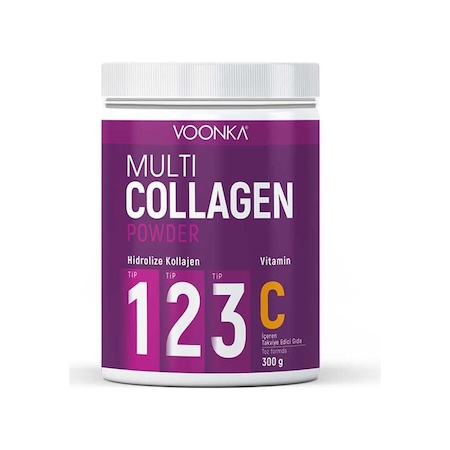 Voonka Multi Collagen Powder Vitamin C 300 G